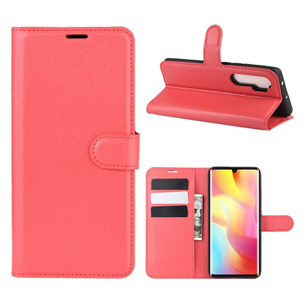 Classic Xiaomi Mi Note 10 Lite Etui - Rød Red
