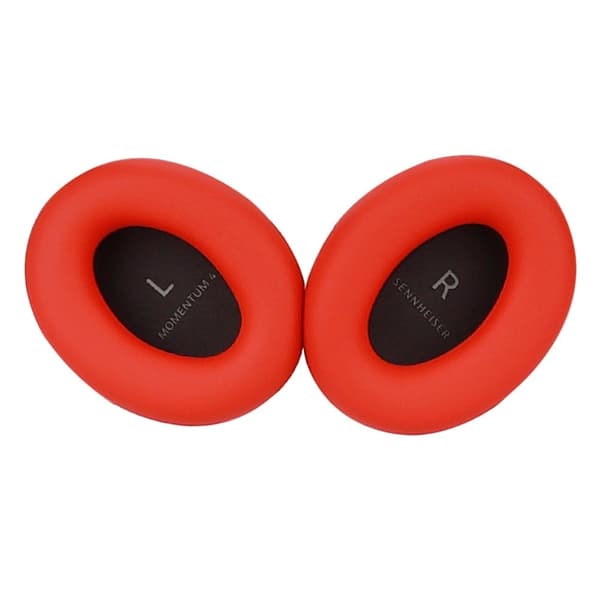 Silikoniset korvatyynyt Sennheiser MOMENTUM 4:lle - Punainen Red