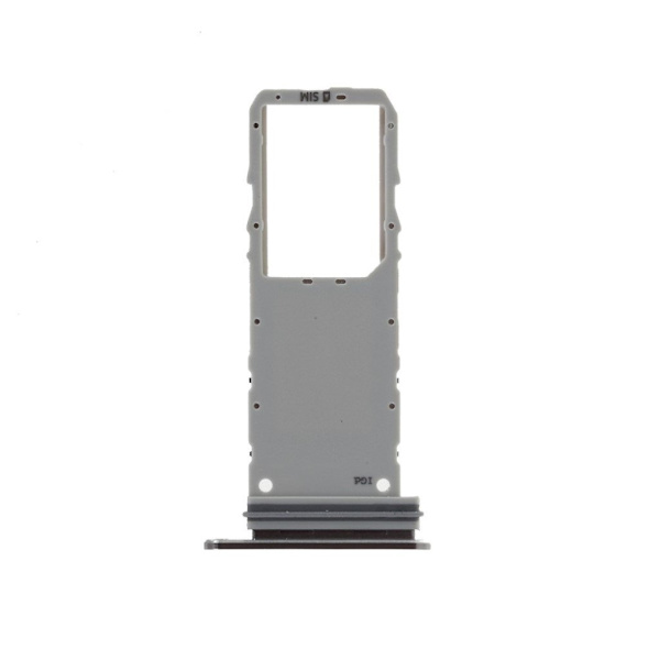 Samsung Galaxy Note 10 OEM sim-kortholder - Metal Sort Black