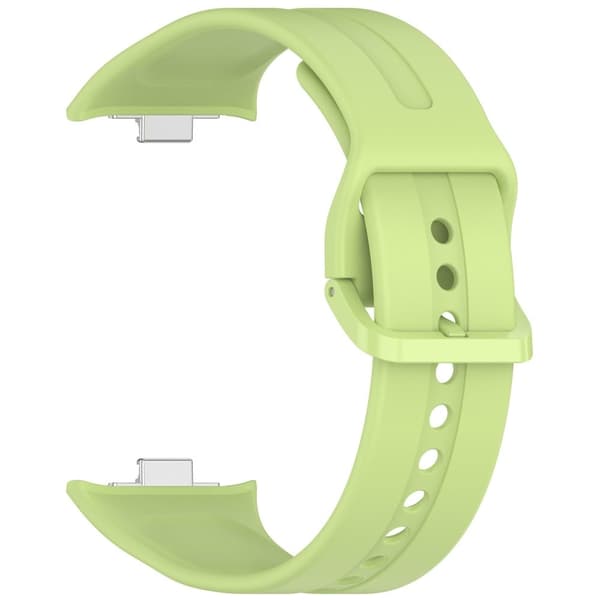 Silicone Strap Xiaomi Redmi Watch 5 Adjustable Watch Band with Colored Buckle - Lime Red