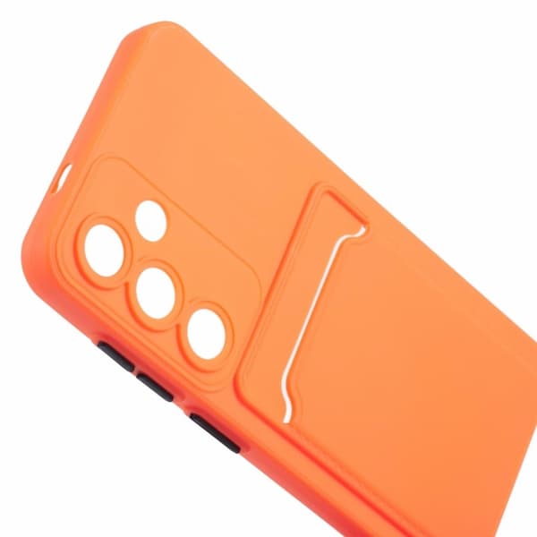 Samsung Galaxy A35 kuori korttipaikalla - Oranssi Orange