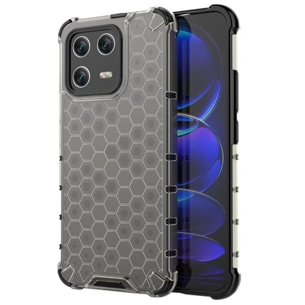 Bofink Honeycomb Xiaomi 13 Etui - Svart Black