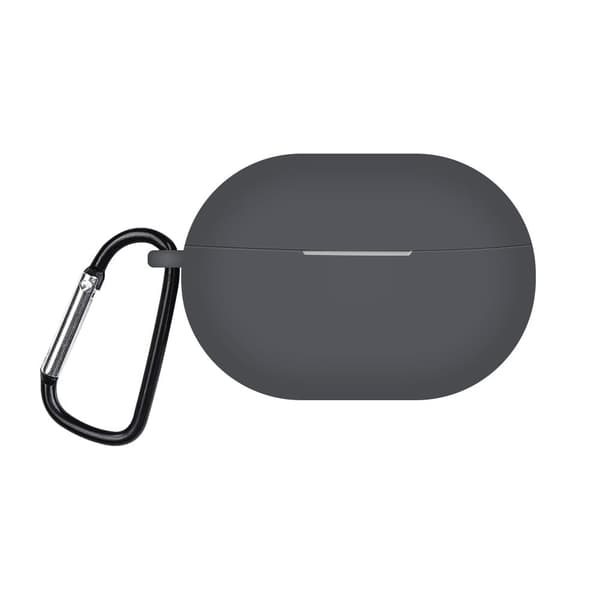 Huawei FreeBuds Pro 2 silikonfodral med spänne - Grå Silvergrå