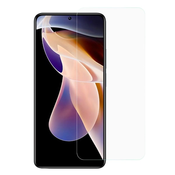 AMORUS skærmbeskytter af hærdet glas med buet kant til Xiaomi Redmi Note 11 Pro 5G / 11 Pro Transparent