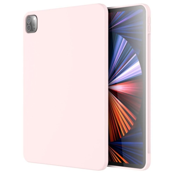 MUTURAL iPad Pro 12.9 (2021) / (2020) microfiber silicone cover Pink
