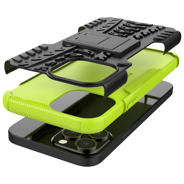 Offroad Suojakotelo iPhone 13 Pro Max - Vihreä Green
