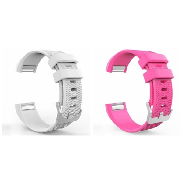 Fitbit Charge 2 silikon klockarmband - Cyan Grön