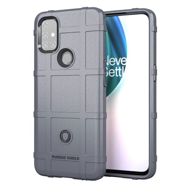 robust skjold etui - OnePlus Nord N10 5G - grå Silver grey