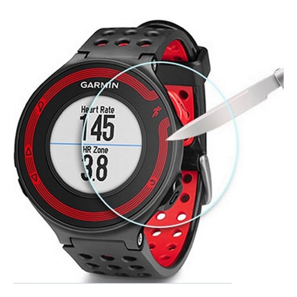Garmin Forerunner 235 Karkaistu Lasi Kellon Näyttö Suojakalvo - Transparentti Transparent