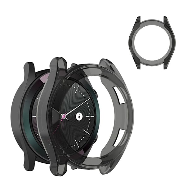 Huawei Watch GT 2 42mm durable clear frame - Grey Silvergrå