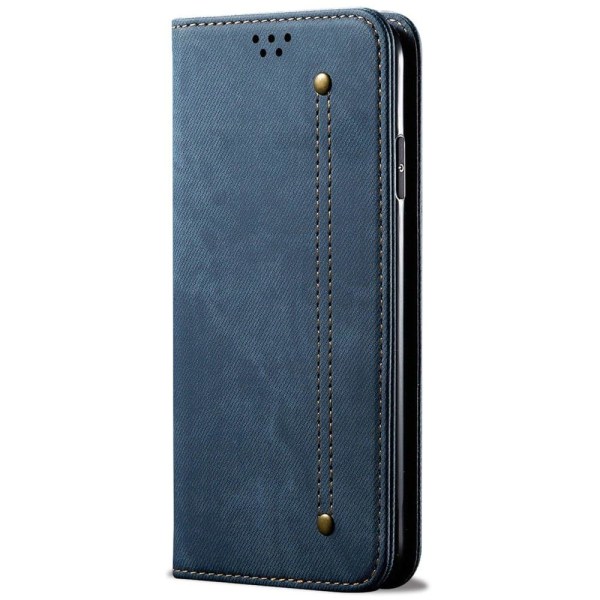 Jeans OnePlus Nord 2T flip etui - Blå Blue