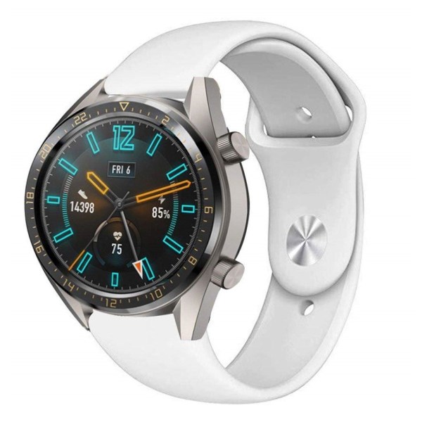 Huawei Watch GT / Watch Magic silikoneurrem - hvid White
