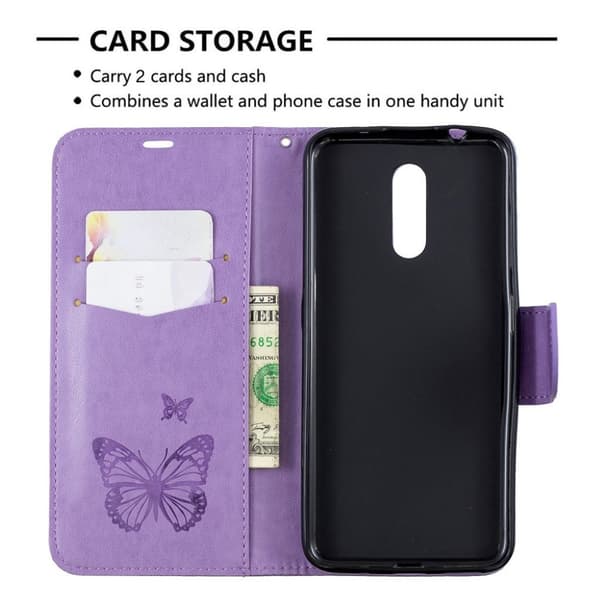 Butterfly Nokia 3.2 veske - Lilla Purple