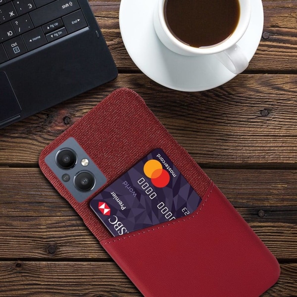 Bofink OnePlus Nord N20 5G Card Suojakuori - Punainen Red