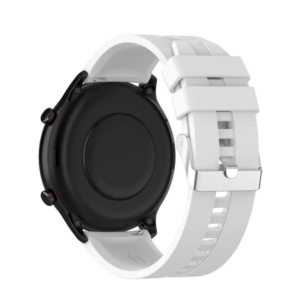 22 mm silikoneurrem til Amazfit-enheder - Hvid White