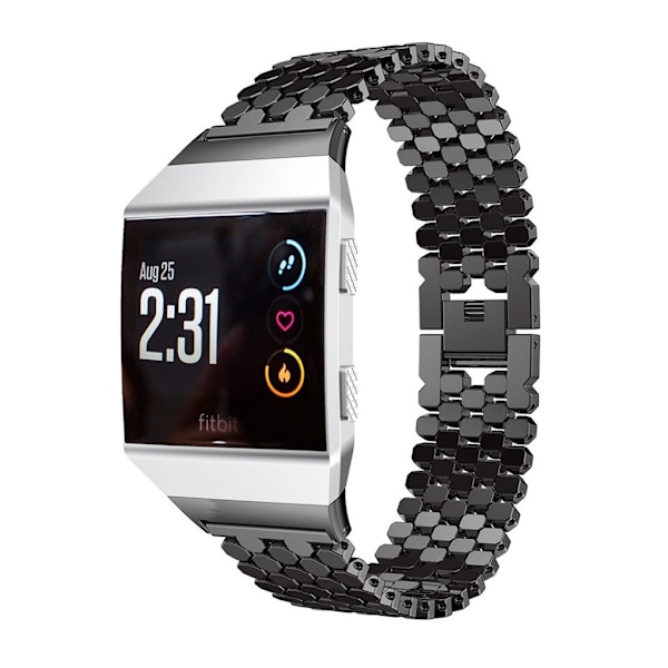 Fitbit Ionic uniikki ranneke - Musta Black
