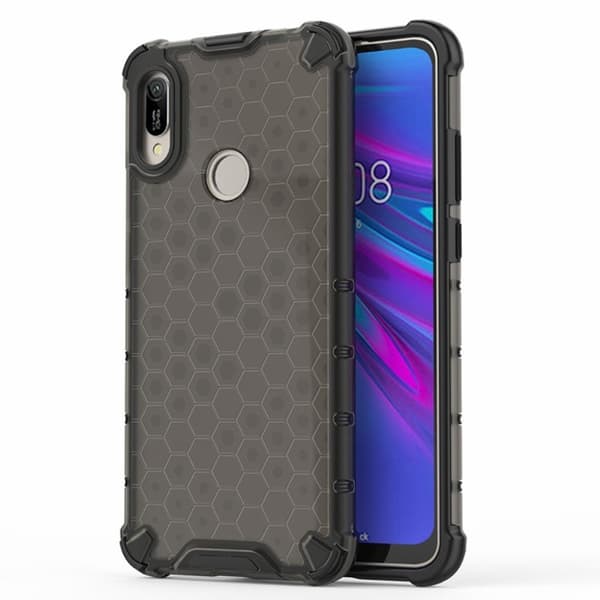 Bofink Honeycomb Huawei Y6 2019 deksel - Svart Black