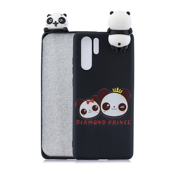 Huawei P30 Pro Søt 3d-Figur Etui Med Mønster - Pandaer Multicolor