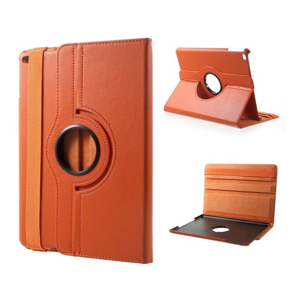 iPad (2017) Etui med 360 grader stand - Orange Orange