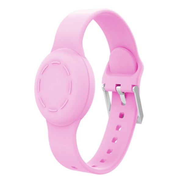 AirTags silikonskydd för barn - Rosa Rosa