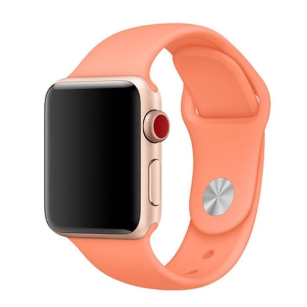 Apple Watch Series 4 44mm silikone Urrem - Fersken Orange