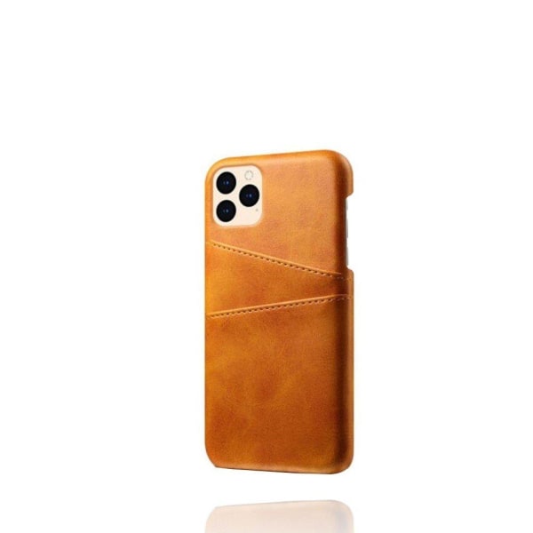 Etui med to kort - iPhone 12 Mini - Brun Brown