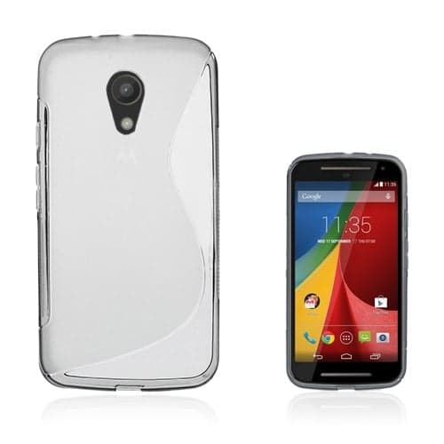 Lagerlöf (grå) Motorola Moto G2 Deksel Silver grey