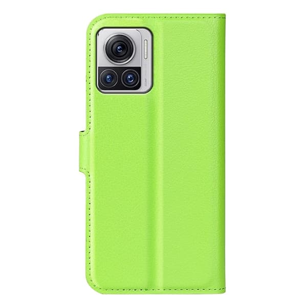 Classic Motorola Edge 30 Ultra / X30 Pro Läppäkotelo - Vihreä Green