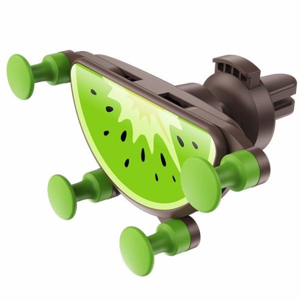 Cool fruit style phone mount holder - Kiwi Green