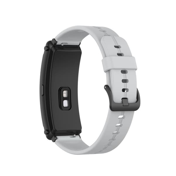 silikon klockarmband för Huawei TalkBand B6 / B3 - orange röd Silvergrå