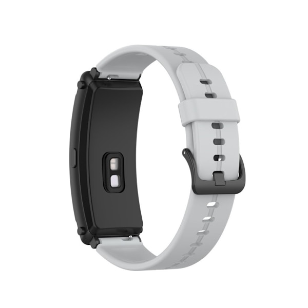 silikone rem til Huawei TalkBand B6 / B3 - orange rød Silver grey