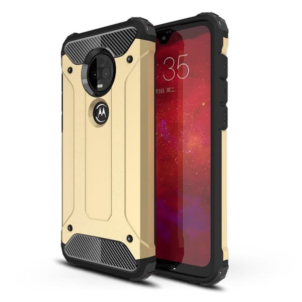 Armor Guard Motorola Moto G7 Plus deksel - Gold Gold