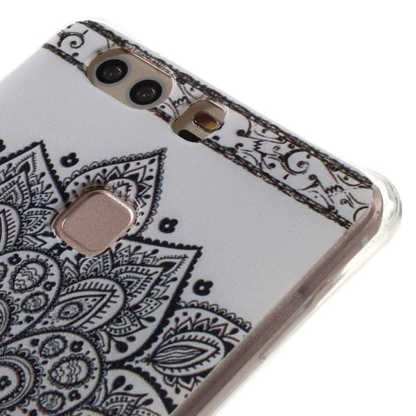 Westergaard Huawei P9 Plus deksel - Mandala blomst Multicolor