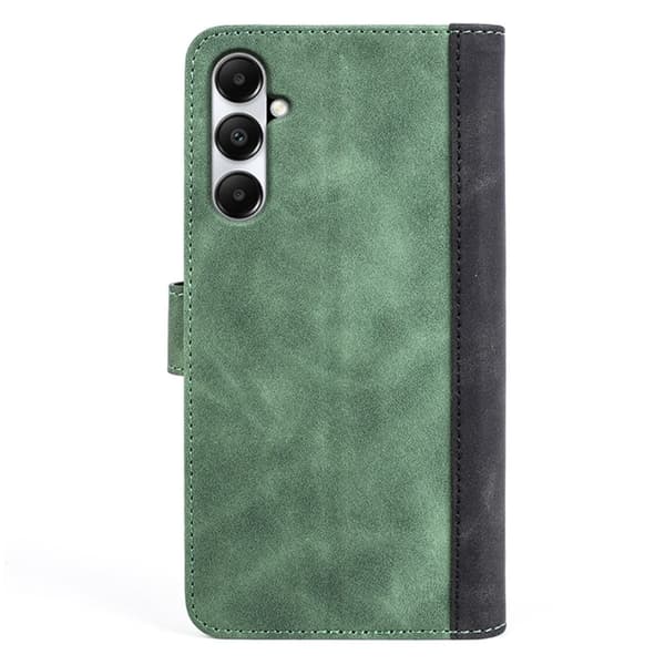 Tofarget lærdeksel for Samsung Galaxy A05s - Grønn Green