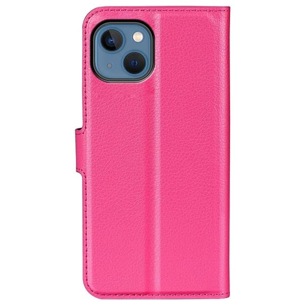 Classic iPhone 14 Plus flip etui - Rose Pink