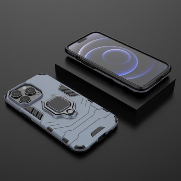 Ring Guard-etui - iPhone 13 Pro - Blå Blue