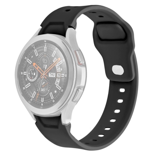 Samsung Galaxy Watch 4 Classic (46mm) / (42mm) silicone watch st Svart