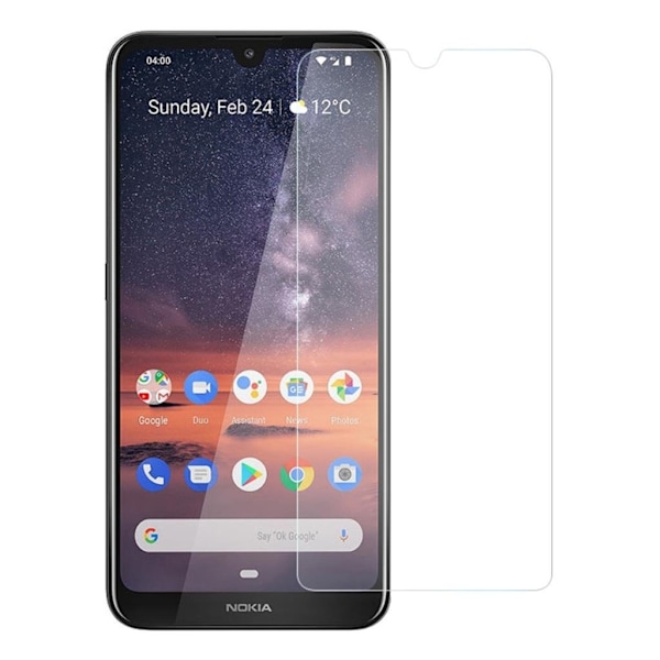 0.3mm skærmbeskyttelse i hærdet glas til Nokia 3.2 Transparent