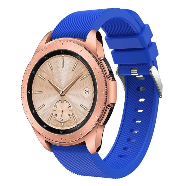 Samsung Galaxy Watch (42mm) erstatnings urrem i silikone med Twi Blue