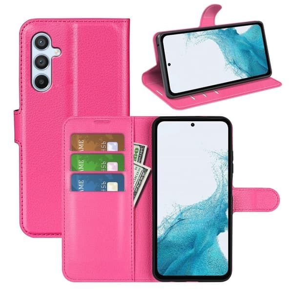 Classic Samsung Galaxy A54 Flippetui - Rose Pink
