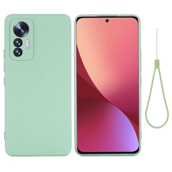 Matte Liquid Xiaomi 12 Lite silikone cover - Grøn Green