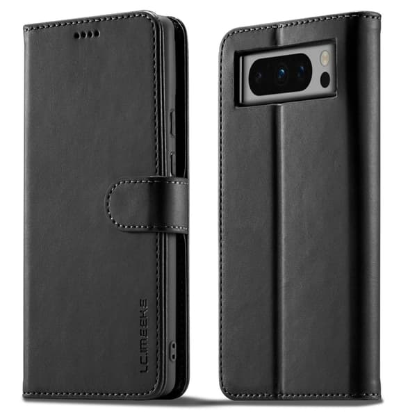 LC.IMEEKE Google Pixel 8 Pro Läppäkotelo - Musta Black