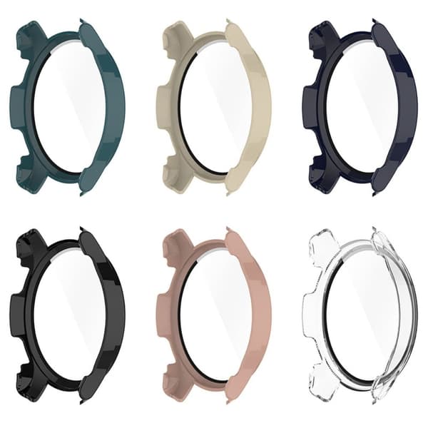Vivo Watch 2 hårdt cover med hærdet glas - Sort Black