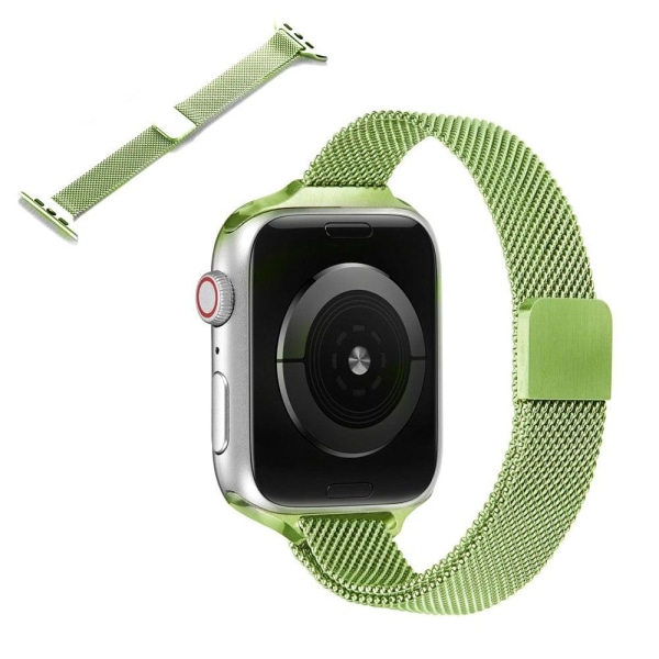 Apple Watch 42mm - 44mm urrem i rustfrit stål - Mint Grøn Green