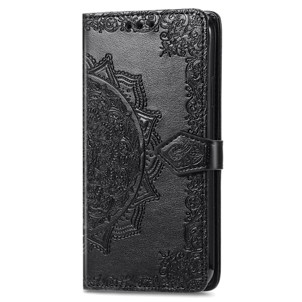 Mandala Motorola Moto G73 Läppäkotelo - Musta Black