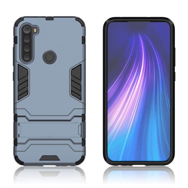 Cool Guard Xiaomi Redmi Note 8T kotelot - Tummansininen Blue