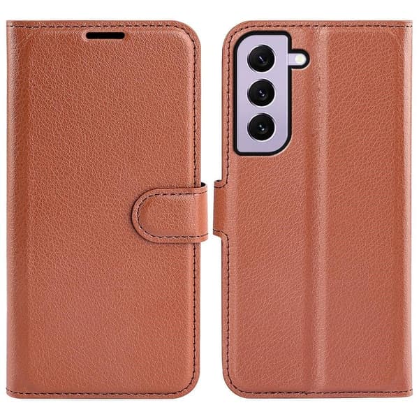 Klassisk Samsung Galaxy S23 Flip Etui - Brun Brown