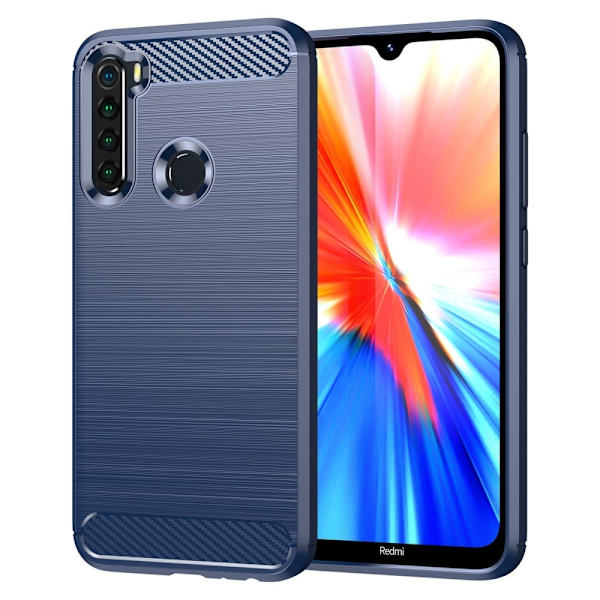 Carbon Flex Xiaomi Redmi Note 8 2021 / Xiaomi Redmi Note 8 skal - Blå Blå