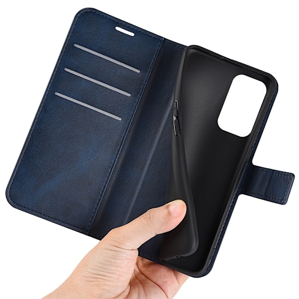 Lompakko Nahkakotelo For Xiaomi Redmi Note 11T 5G / Note 11s 5g - Sininen Blue