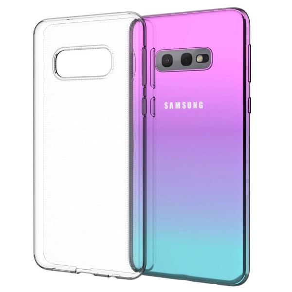 Erittäin ohut läpinäkyvä kotelo Samsung Galaxy S10e:lle Transparent